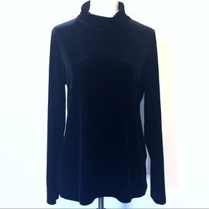Talbots Velvet Turtleneck